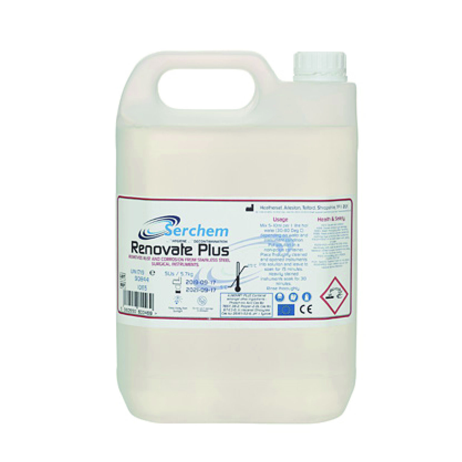 Detergente Ácido Baños de Inmersión Serchem