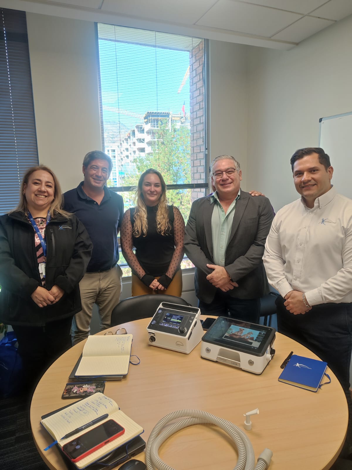 Capacitación técnica en equipos Löwenstein Medical fortalece a nuestro equipo clínico
